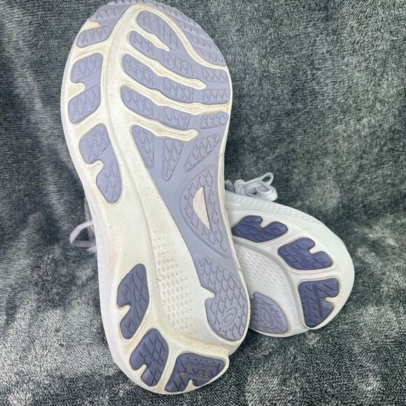 Asics Gel-Kayano 30 running shoe in the Lilac Hint / Ash Rock size 6 - Picture 7 of 8